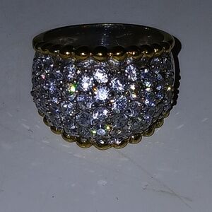 Sterling silver 925 ring unknown stones